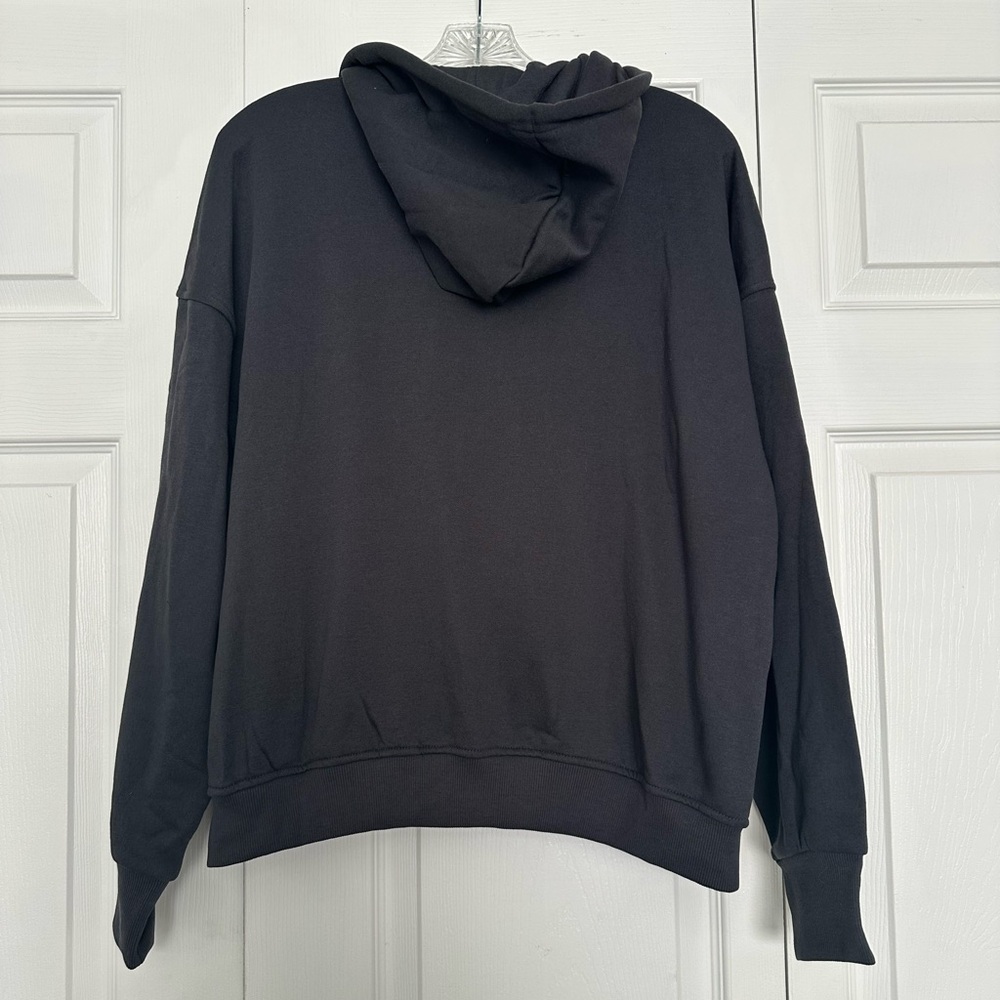 H&M Nirvana Zip Up Hoodie in Charcoal Gray - Size S - Nevermind Graphic - Picture 4 of 4